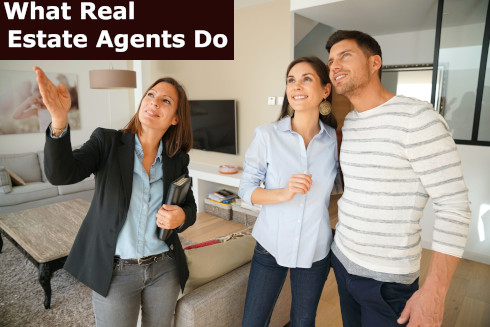 what real estate agents do